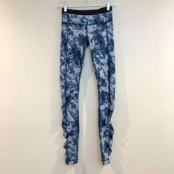 RARE Lululemon Speed Tight III All Full-On Luxtreme in Sea Side Women's 2 EUC - Picture 3 of 10